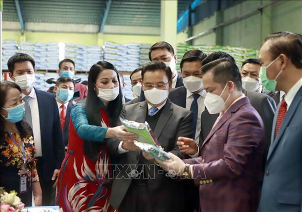 Lao parliament delegation visit Vinh Phuc province hinh anh 1