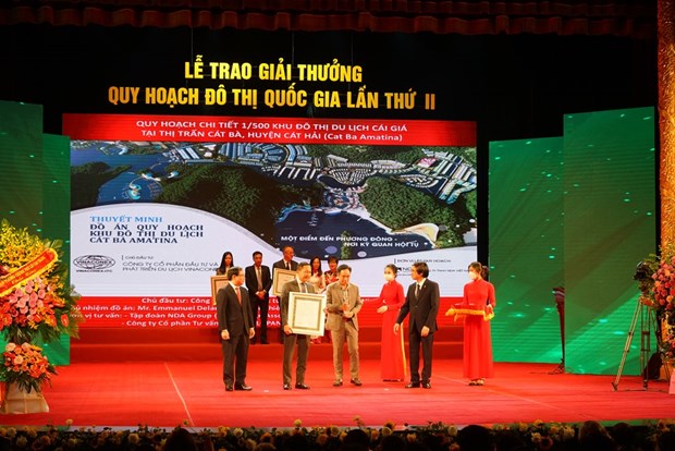 Cat Ba Amatina wins special prize at Vietnam Urban Planning Award 2020 hinh anh 1