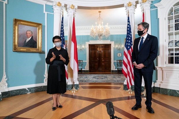Indonesia, US commit to mutual beneficial cooperation hinh anh 1