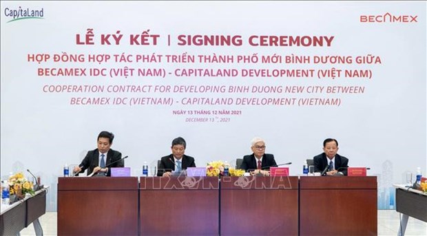 Becamex IDC, CapitaLand ink deal on Binh Duong New City hinh anh 1