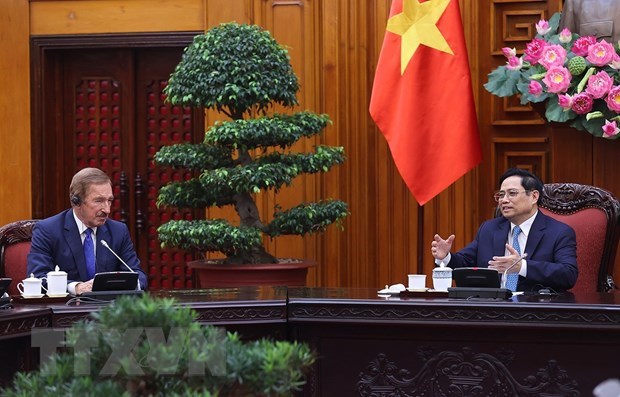 Prime Minister meets with leader of Air Lease Corporation hinh anh 1