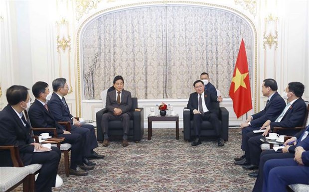 NA Chairman receives RoK firms’ leaders hinh anh 2