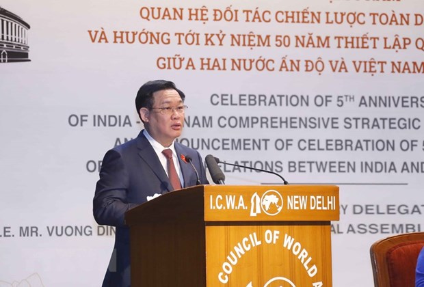Fifth anniversary of Vietnam-India comprehensive strategic partnership marked hinh anh 1