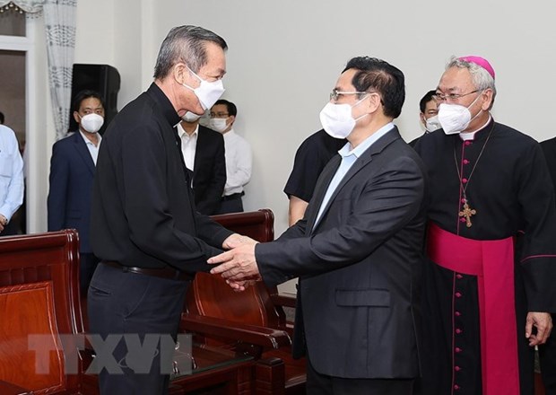 PM sends Christmas greetings to Catholic dignitaries, followers in Ba Ria – Vung Tau hinh anh 1