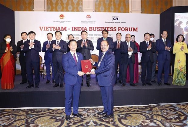 Vietnamese, Indian businesses cooperate in infrastructure development, innovation hinh anh 1