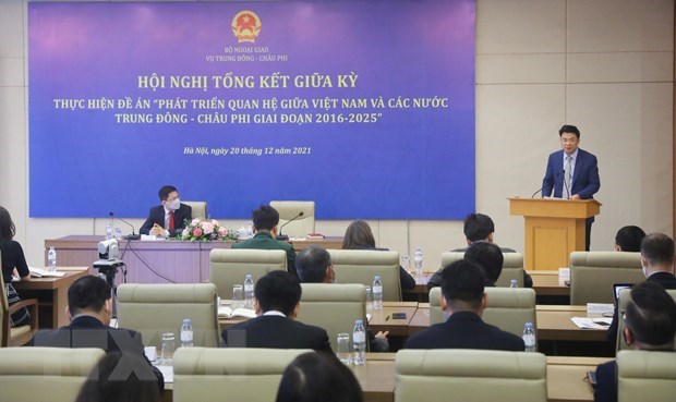 Conference reviews ties between Vietnam, Middle East – Africa hinh anh 1