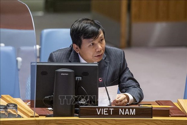 Vietnam urges promoting Middle East peace process hinh anh 1
