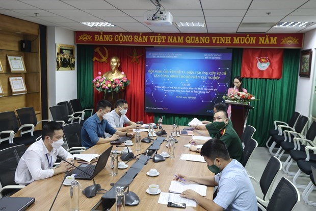 Cyberattack response drill held for governmental IT experts hinh anh 1