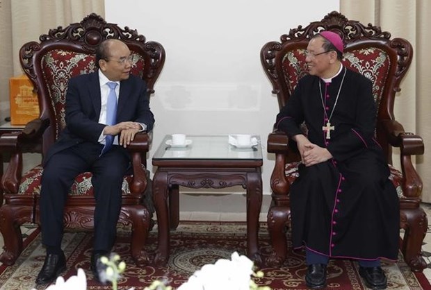 President congratulates Hanoi Archdiocese ahead of Christmas hinh anh 1