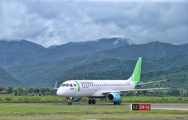 Bamboo Airways to gradually increase frequency of regular int’l flights from 2022 hinh anh 1