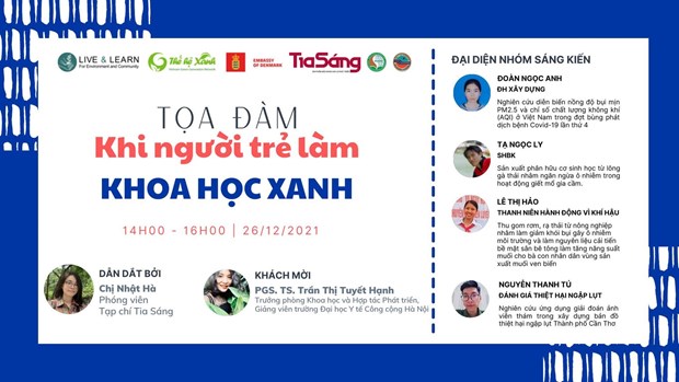 Talkshow introduces effective green economic models of youths hinh anh 1