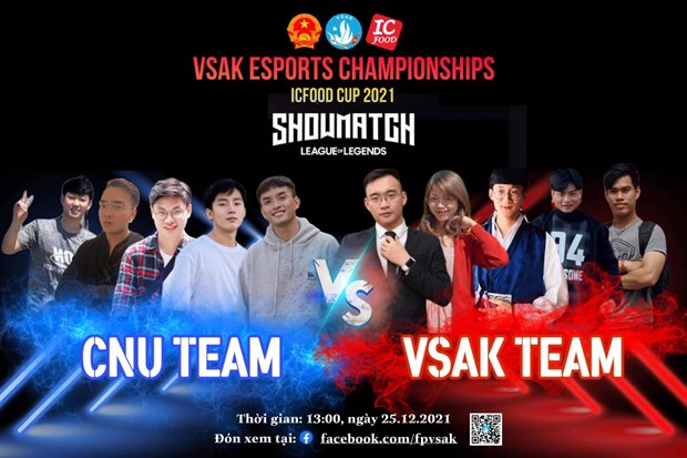 Vietnamese students in RoK hold first e-sports championships hinh anh 1
