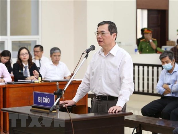 Appeal trial for ex-Minister of Industry and Trade Vu Huy Hoang opens hinh anh 1