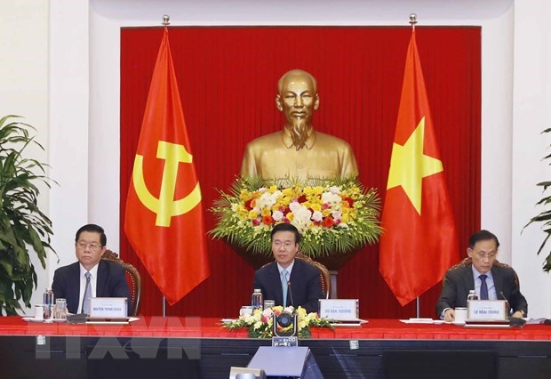 Vietnamese, Japanese communist party officials hold talks hinh anh 1
