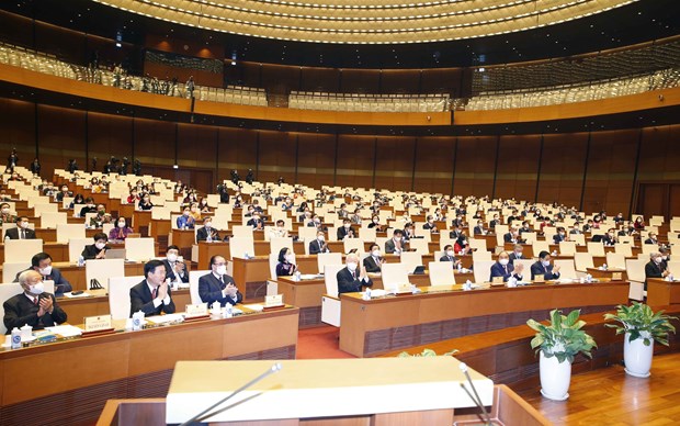 15th National Assembly's first extraordinary session opens hinh anh 3