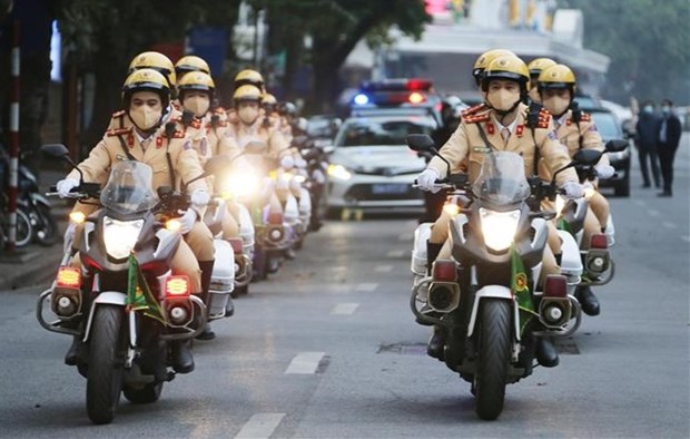 Traffic Safety Year 2022 launched in Hanoi hinh anh 1