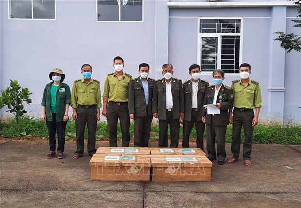 Cuc Phuong National Park rescues large number of wild animals hinh anh 1
