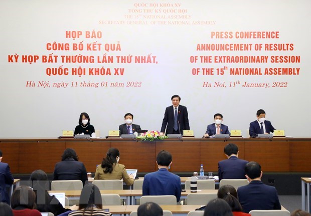 NA’s extraordinary session fulfills entire agenda: official hinh anh 1