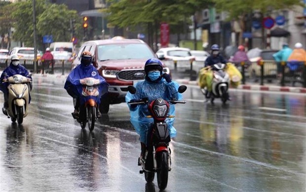 Cold spell brings rains to northern, north central Vietnam hinh anh 1