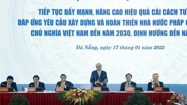 National conference talks judicial reform to build law-governed socialist State hinh anh 1