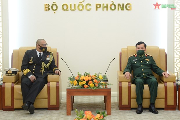 New South African Defence Attache welcomed in Vietnam hinh anh 1