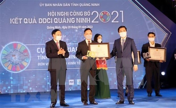 Quang Ninh province announces DDCI results in 2021 hinh anh 1
