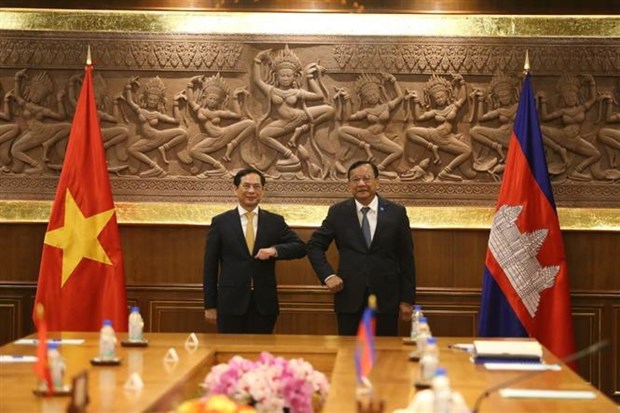 Vietnam, Cambodia enjoy thriving ties hinh anh 1