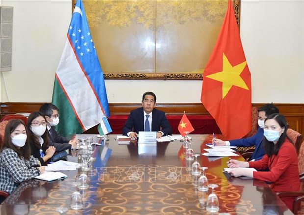 Vietnam, Uzbekistan hold deputy ministerial-level political consultation hinh anh 1