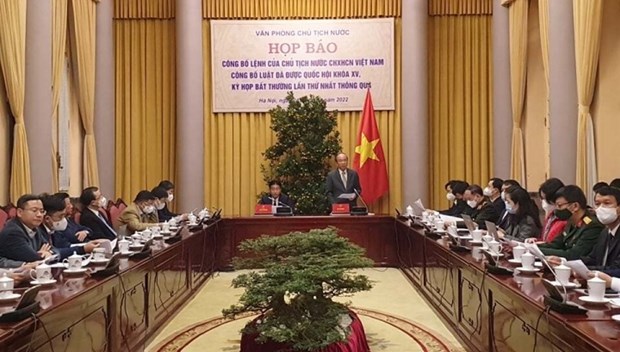 President’s order on newly-adopted laws announced hinh anh 1