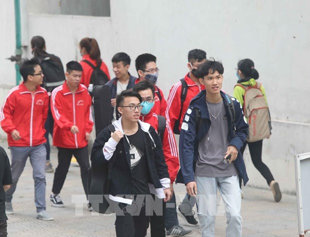 Universities plan to receive students for in-person learning after Tet hinh anh 1