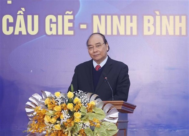 Second phase of project linking Hanoi-Hai Phong, Cau Gie-Ninh Binh expressways begins hinh anh 2