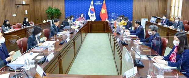 Vietnam, RoK Foreign Ministers talk ways to advance partnership hinh anh 2