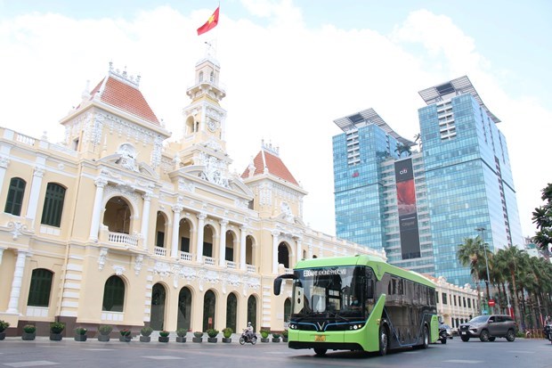 HCM City to pilot electric bus services within this quarter hinh anh 1
