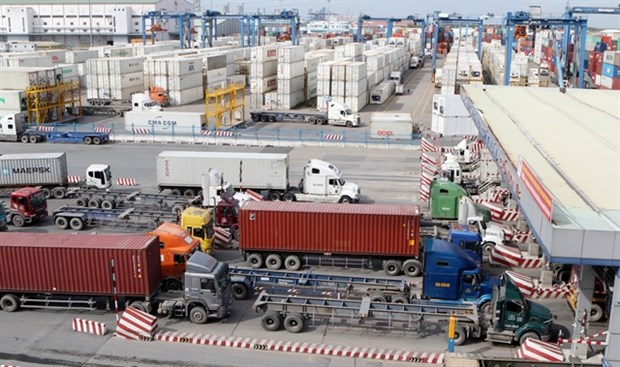 HCM City ports begin trial of automatic collection of infrastructure fees hinh anh 1