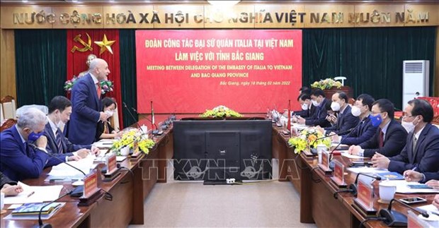 Bac Giang keen on cooperating with Italia in agricultural production, processing hinh anh 1