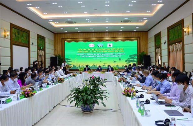 Forum talks new approach in sustainable agriculture landscape management hinh anh 1