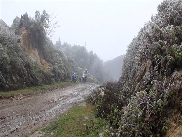 Bitter cold in northern region to linger until February 22 hinh anh 3