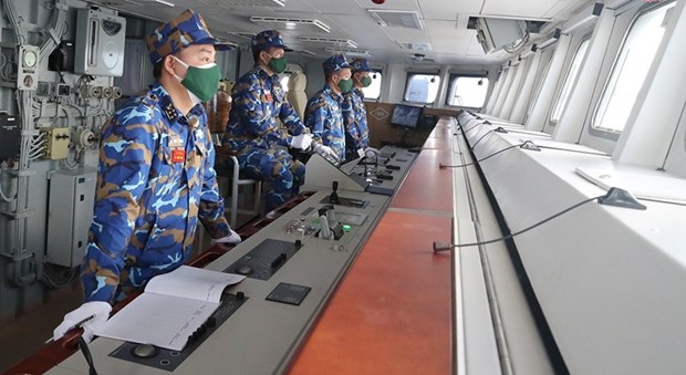 Vietnam’s frigate participates in MILAN 2022 sea phase hinh anh 2
