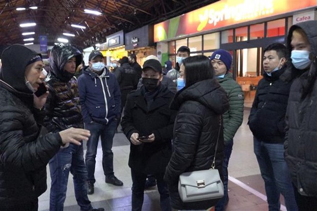 Some 800 Vietnamese people evacuated to Romania from Ukraine hinh anh 1