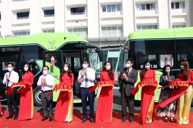 First electric bus route in HCM City to debut on March 9 hinh anh 1