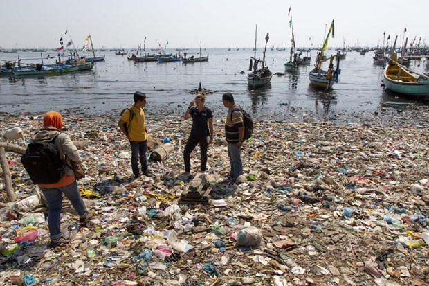 Australia, Indonesia team up to tackle ocean pollution hinh anh 1