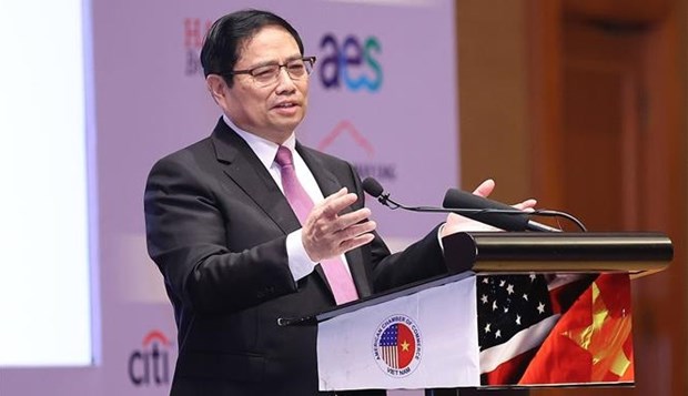 PM calls on Vietnamese, US businesses to further beef up partnerships hinh anh 1