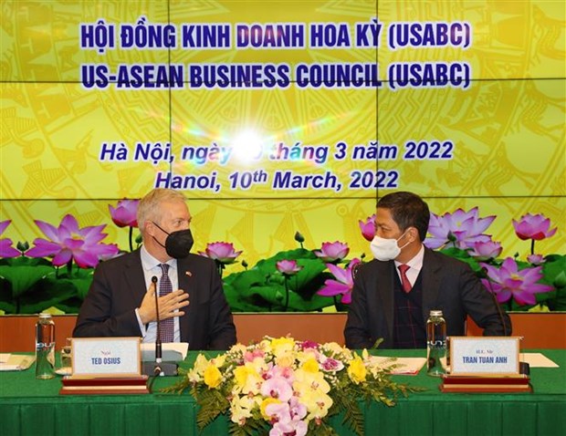 Vietnam, US seek stronger economic, trade, investment partnership hinh anh 1