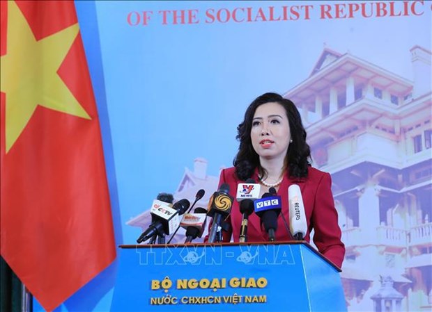 Vietnam resolutely opposes and demands Taiwan to cancel illegal live-fire drill hinh anh 1