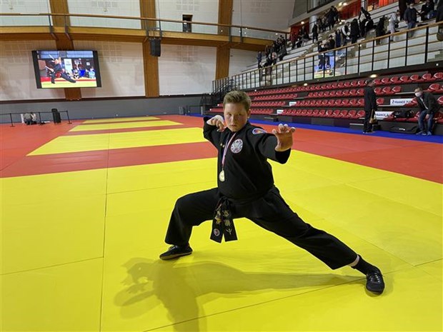 French championship of Vietnamese martial arts awards 78 medals hinh anh 1
