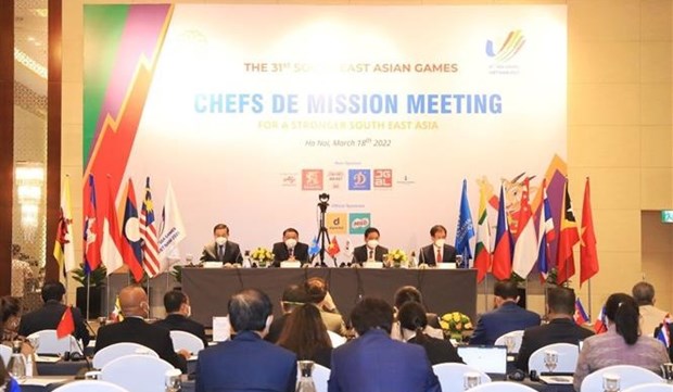 Second chefs de mission meeting of 31st SEA Games takes place hinh anh 1