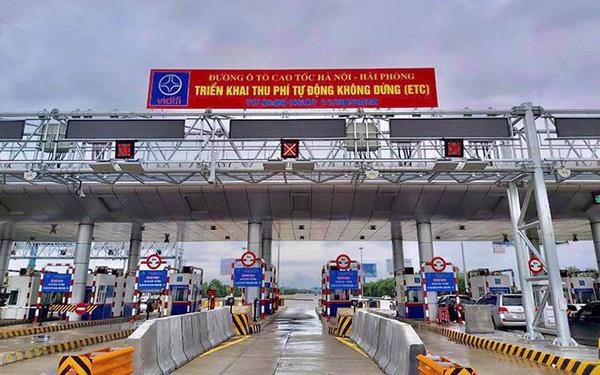 Hanoi-Hai Phong expressway to pilot electronic toll collection only from May 5 hinh anh 1