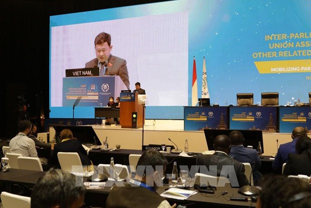 Vietnam proposes five measures to achieve net-zero targets at 144th IPU hinh anh 1