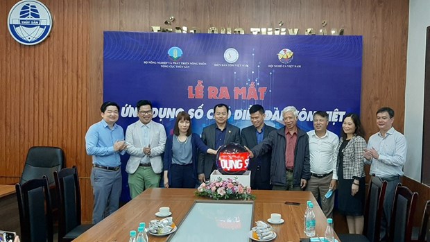 Mobile phone app for Vietnam Shrimp Forum released hinh anh 2