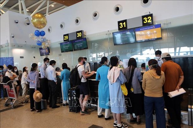 Da Nang resumes international air routes hinh anh 1